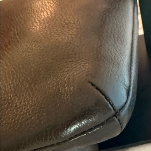 COACH Swing Pack Crossbody Pebbled Leather Bag Turn Lock Dusty Authenticated - Picture 3 of 16